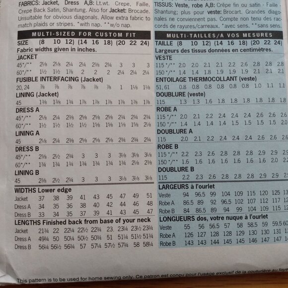 Formal Dress & Jacket Sewing Pattern Size 8-12 Diahann Carrol 5882 UNCUT - Picture 8 of 11